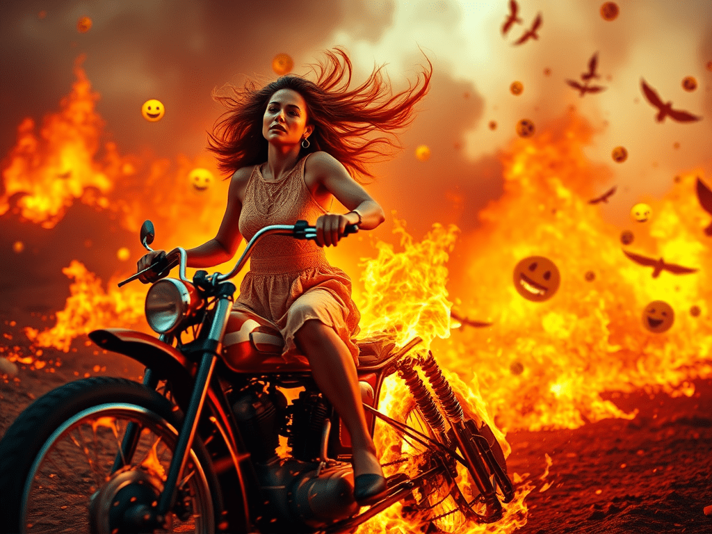 Dating After 40: The Bike Is on&nbsp;Fire